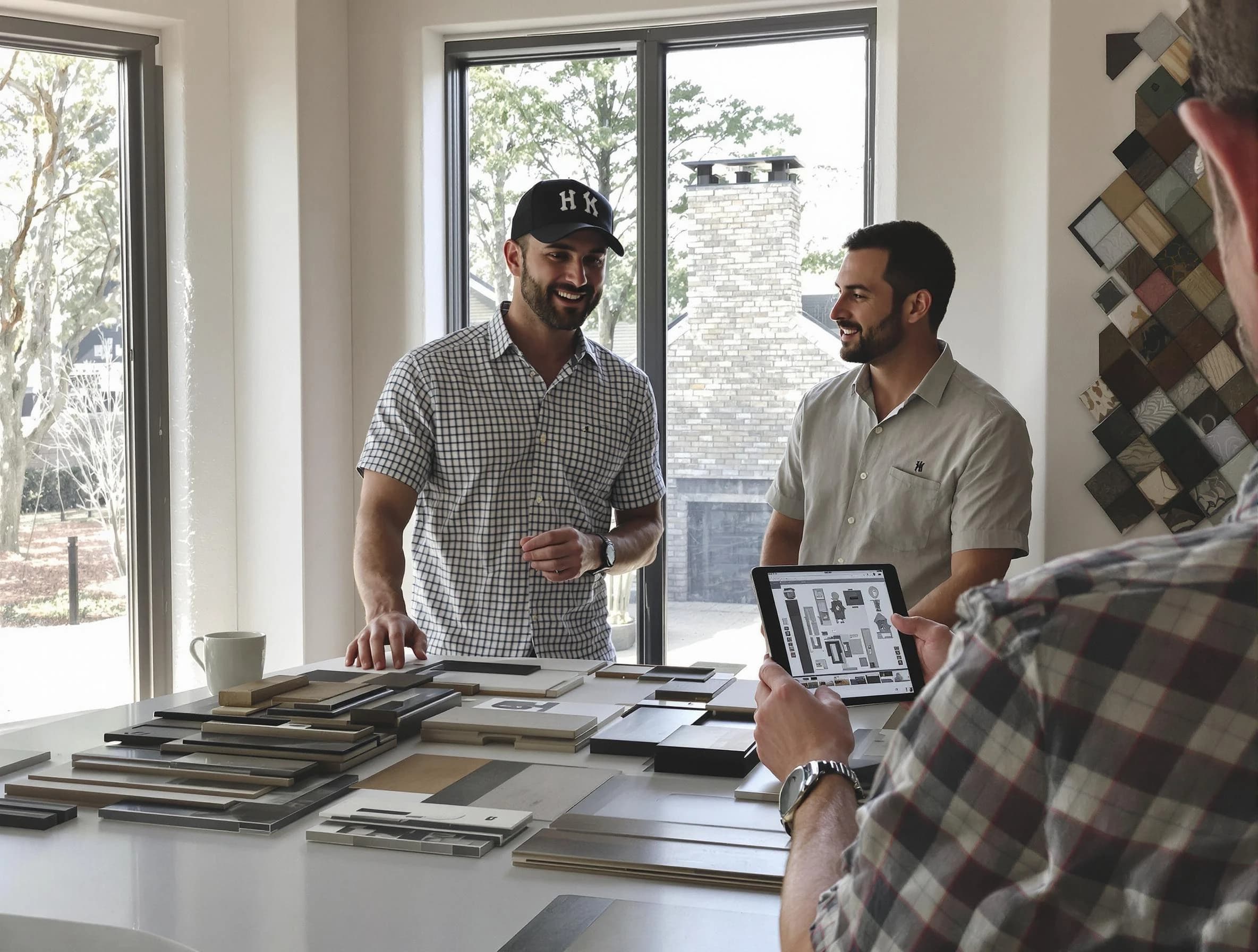 Hackensack Chimney Sweep remodeling a chimney and fireplace in Hackensack, NJ