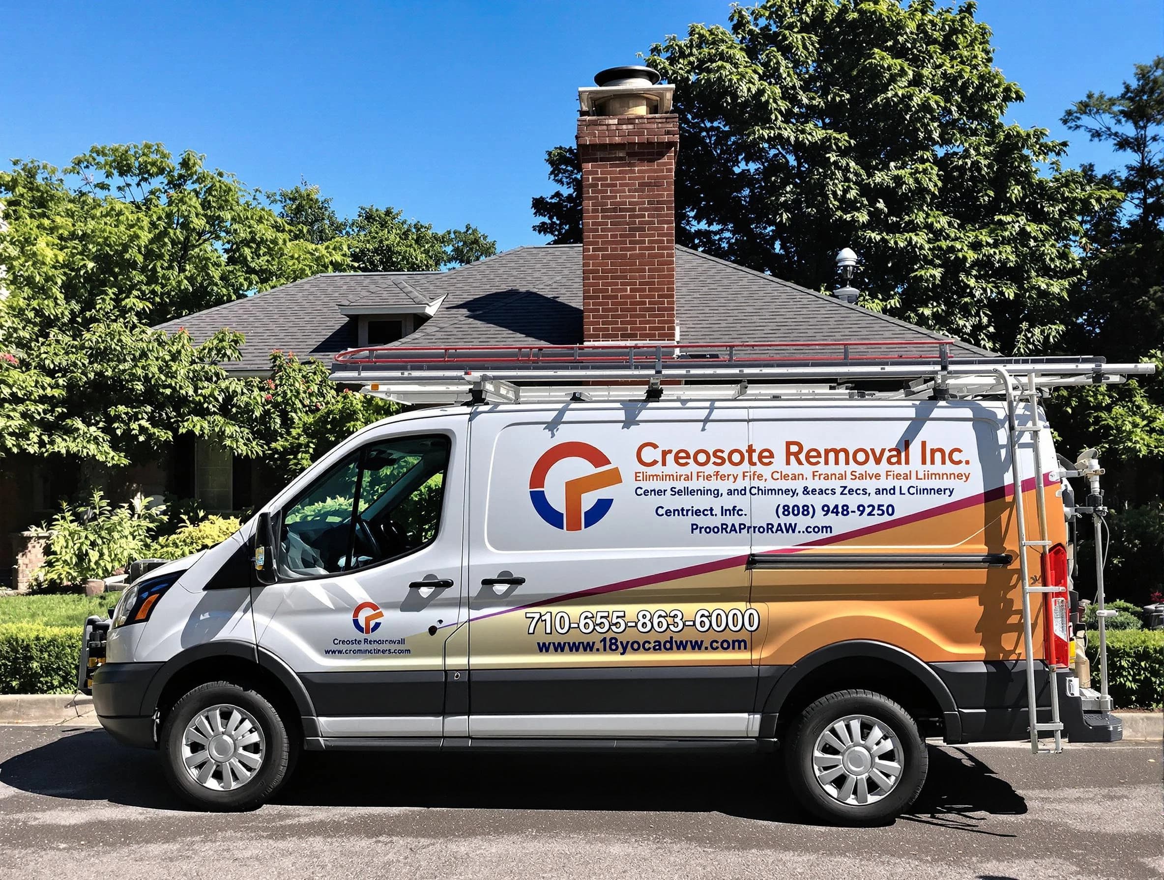 Hackensack Chimney Sweep technician removing creosote safely in Hackensack, NJ