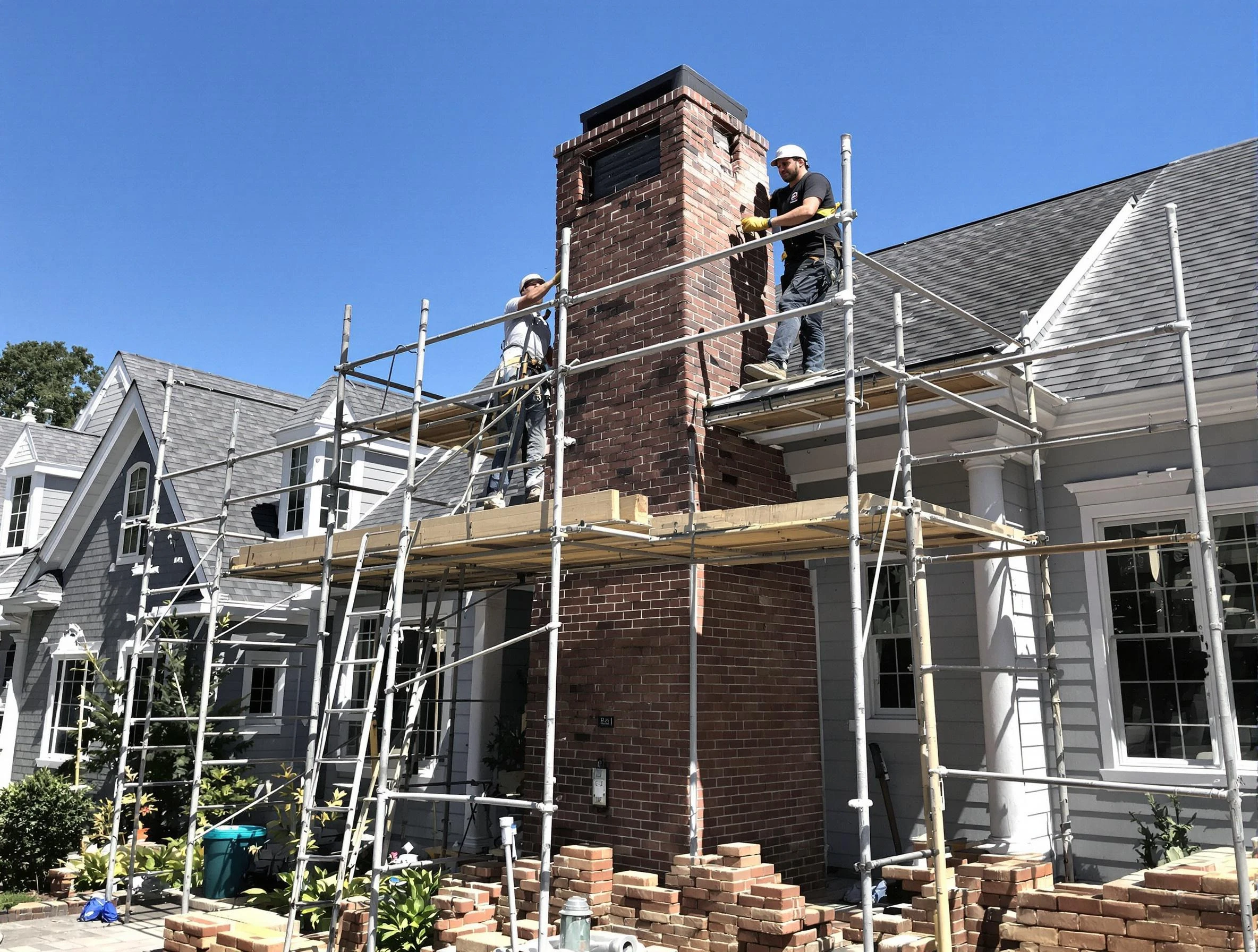 Chimney Rebuilding in Hackensack