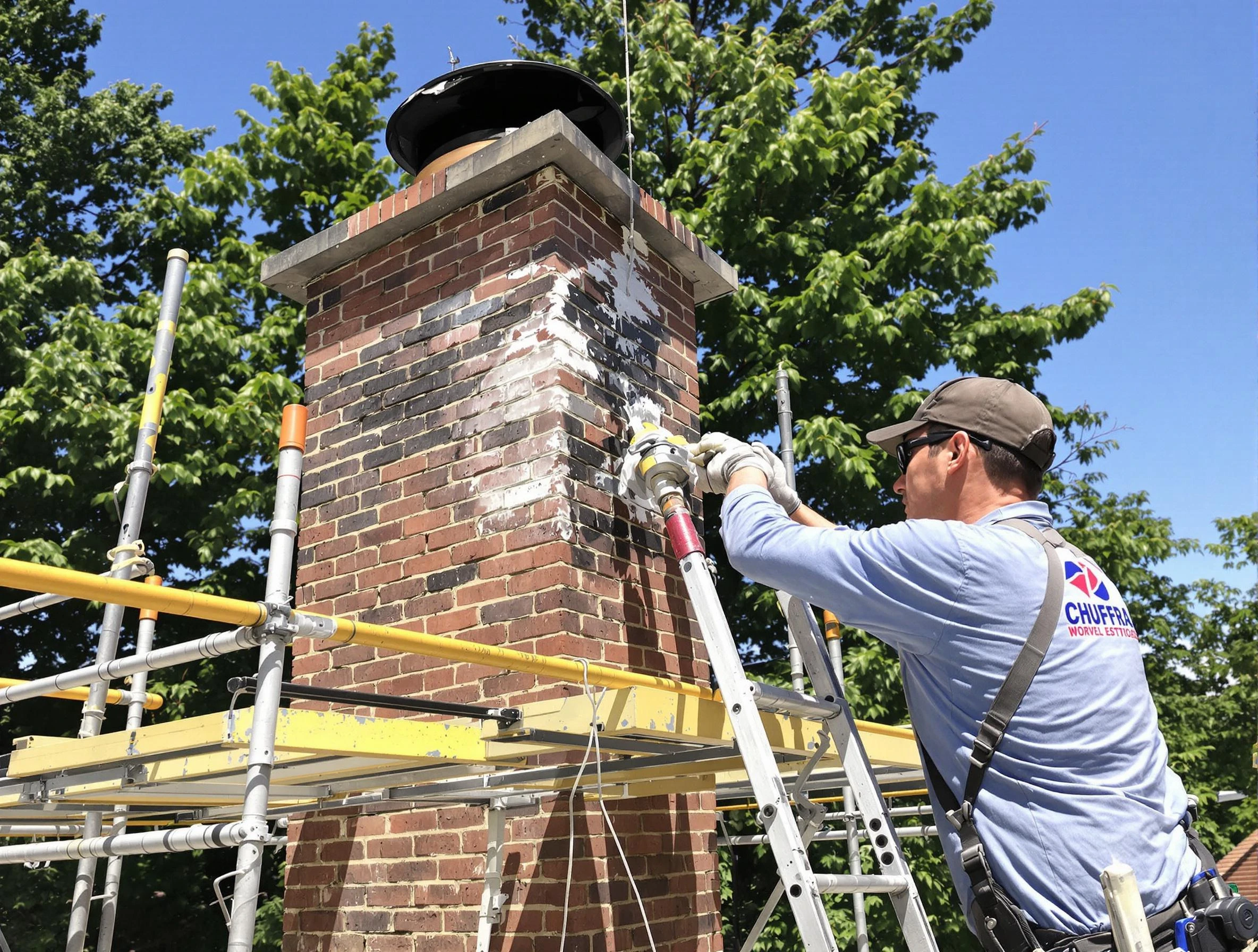 Structural chimney repair by Hackensack Chimney Sweep in Hackensack, NJ